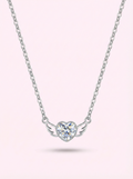 Angelic Heart Crystal Necklace