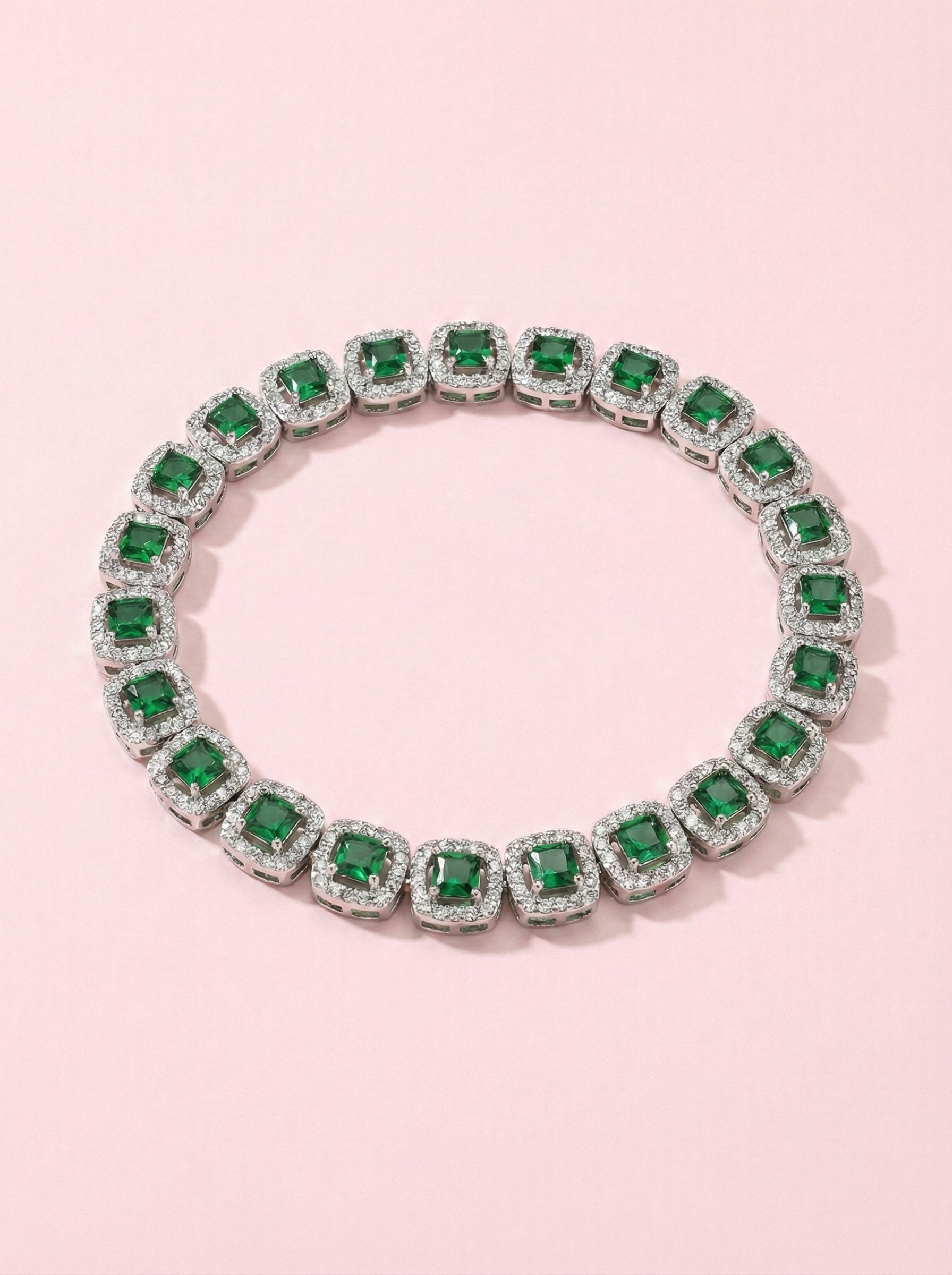 Majesty Square Halo Bracelet